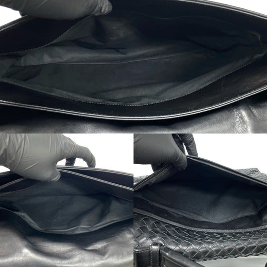 BOTTEGAVENETA Business bag leather black