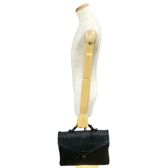 BOTTEGAVENETA Business bag leather black