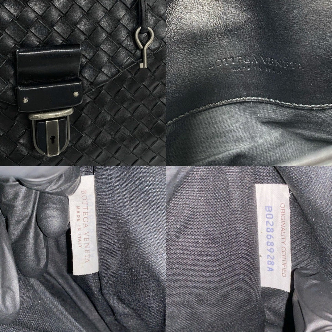 BOTTEGAVENETA Business bag leather black
