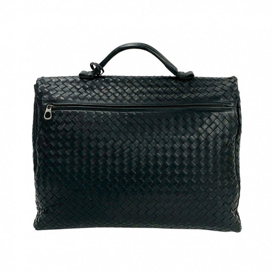 BOTTEGAVENETA Business bag leather black