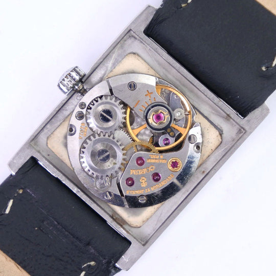 CORUM Watches Hand Winding Stainless Steel black cal.97078 black dial Women Used Authentic