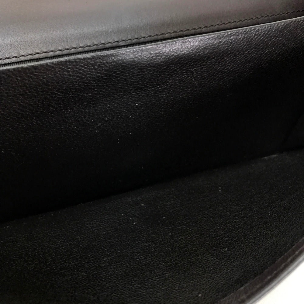 GUCCI Long Wallet Purse 256933 Sima leather Dark brown Guccisima MAYFAIR Women Used Authentic