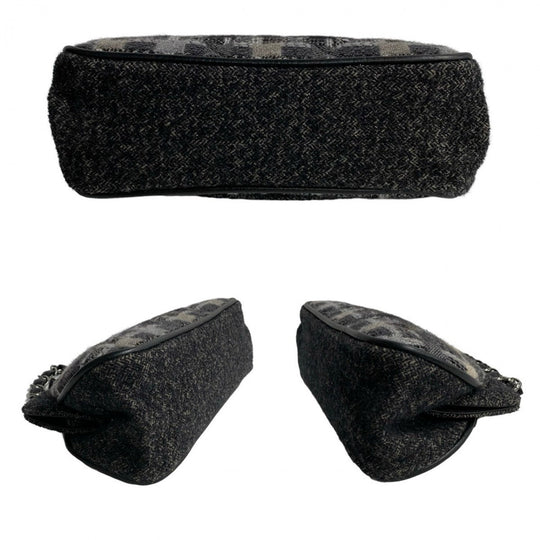 CHANEL Shoulder Bag tweed multicolor