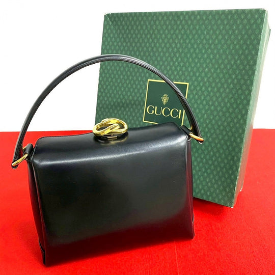 GUCCI Handbag Calfskin black