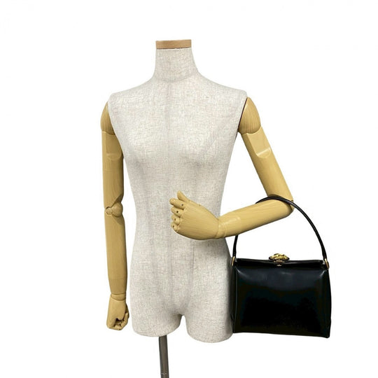 GUCCI Handbag Calfskin black