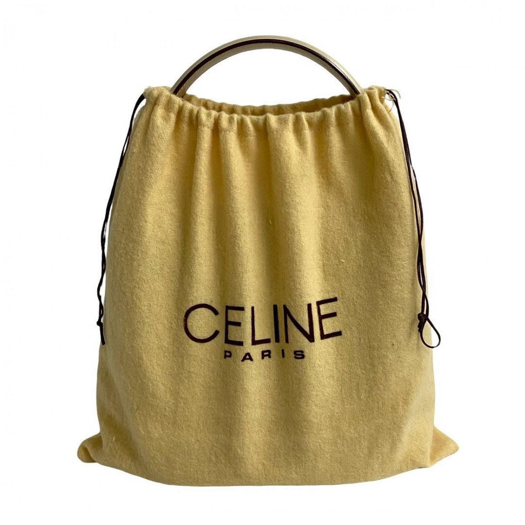 CELINE Handbag Calfskin beige