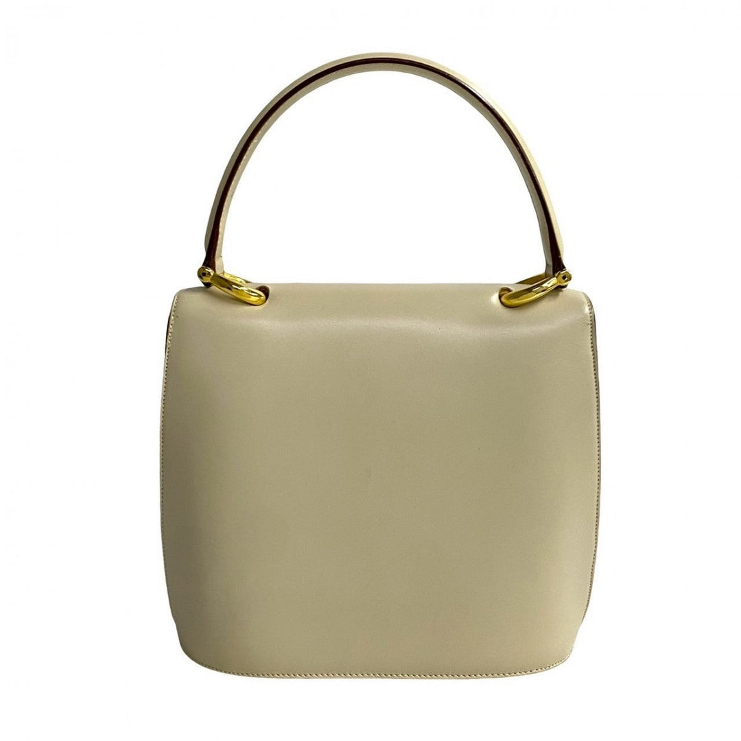 CELINE Handbag Calfskin beige