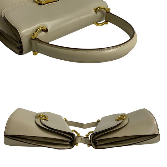 CELINE Handbag Calfskin beige