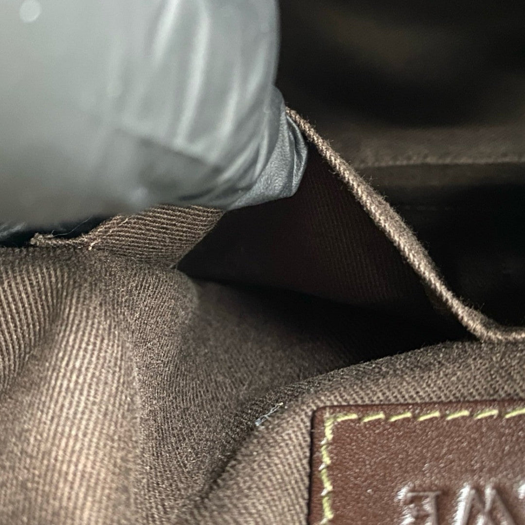 LOEWE Handbag leather Brown