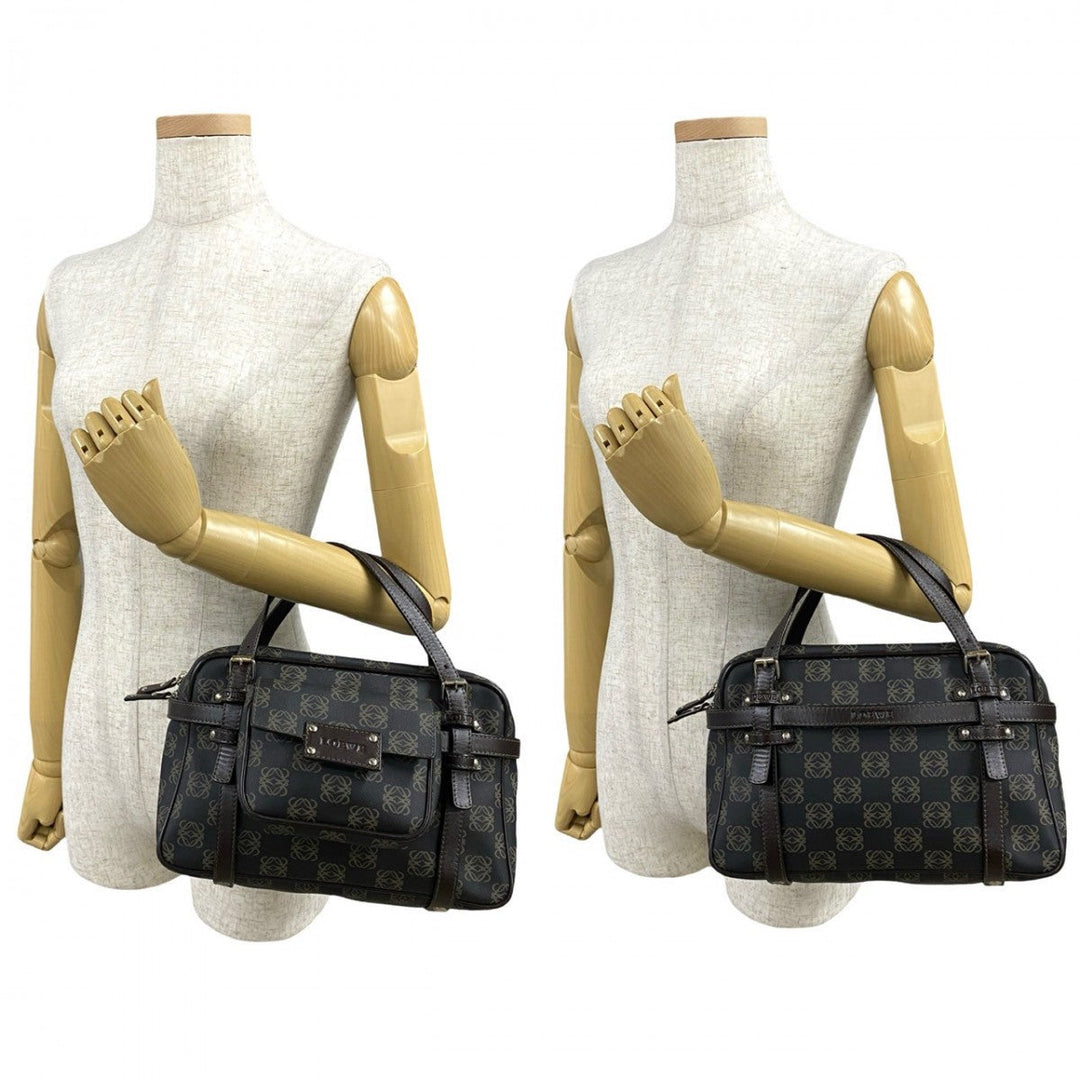 LOEWE Handbag leather Brown
