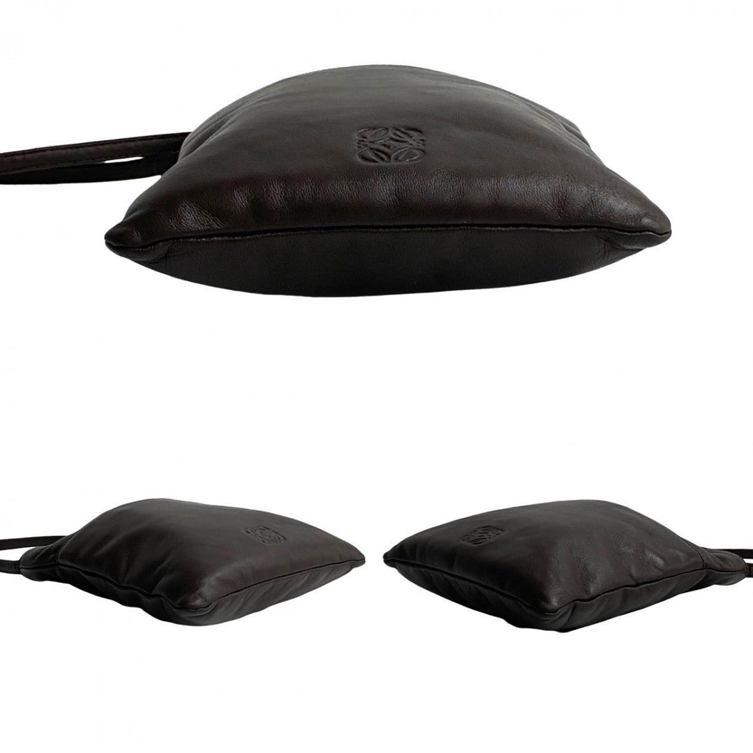 LOEWE Shoulder Bag leather Brown