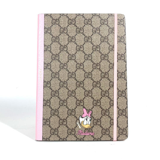 GUCCI Other stationery PVC beige Memo Pad Notebook Stationery Disney collaboration DISNEY Daisy Duck GG Supreme Women Used Authentic