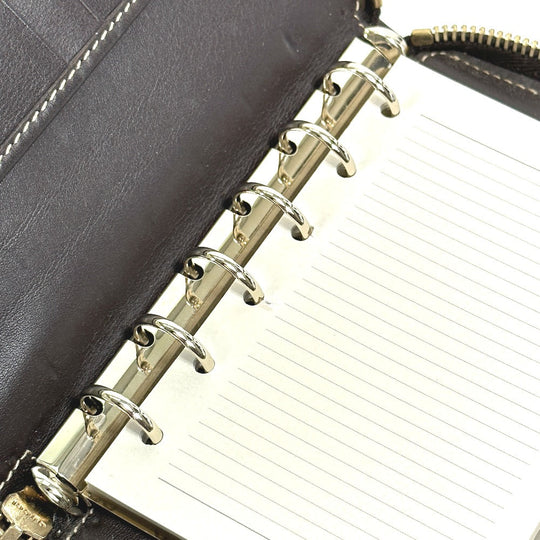 GUCCI Notebook cover 233152 GG canvas / leather Brown GG Gutchori Chihuahua Women Used Authentic