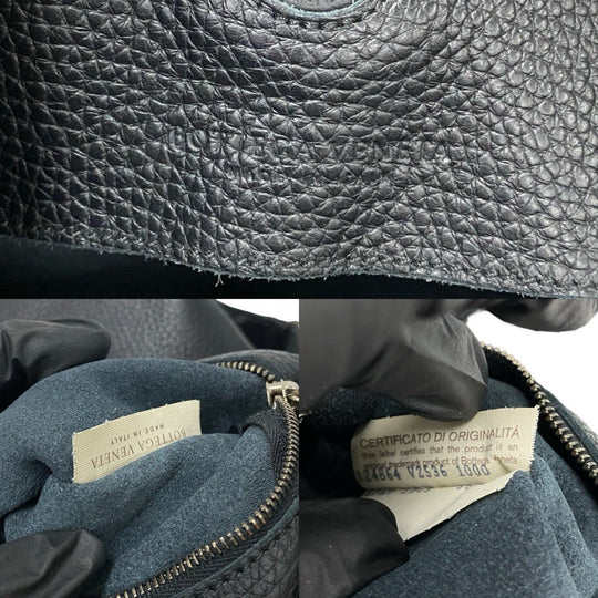 BOTTEGAVENETA Tote Bag leather black INTRECCIATO
