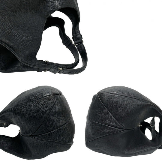 BOTTEGAVENETA Tote Bag leather black INTRECCIATO