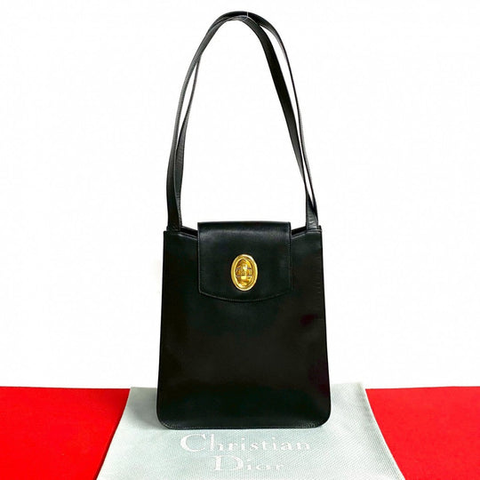 Dior Shoulder Bag leather black