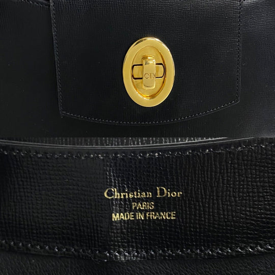 Dior Shoulder Bag leather black