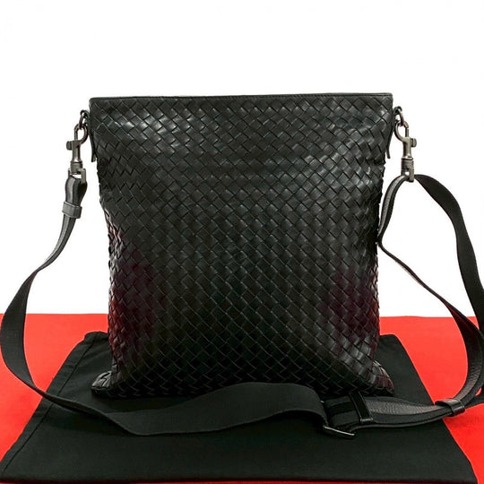 BOTTEGAVENETA Shoulder Bag leather black