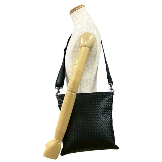 BOTTEGAVENETA Shoulder Bag leather black