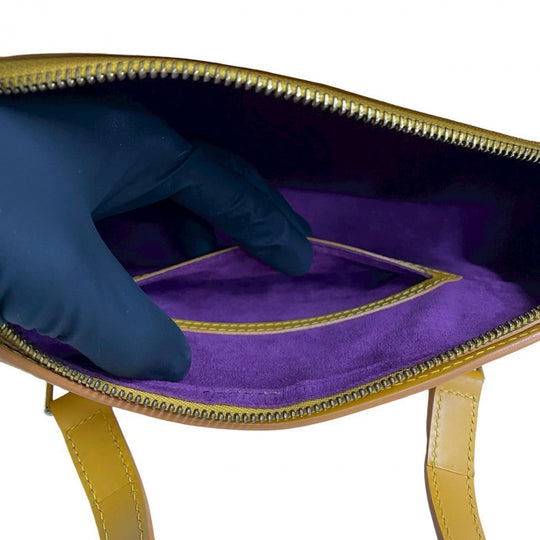 LOUIS VUITTON Handbag M52229 Epi Leather yellow Epi Suflo