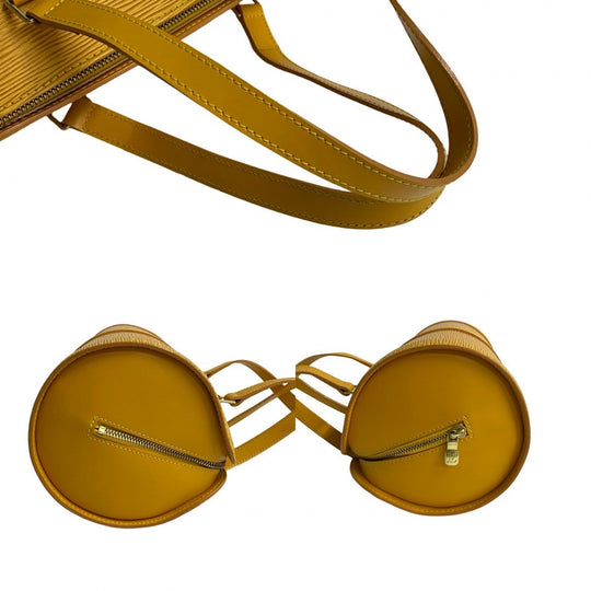 LOUIS VUITTON Handbag M52229 Epi Leather yellow Epi Suflo