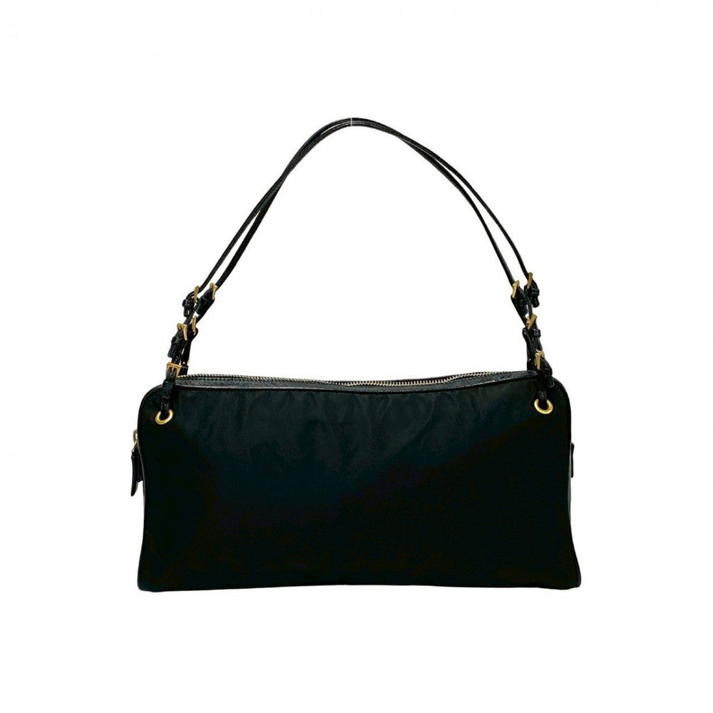PRADA Handbag leather black