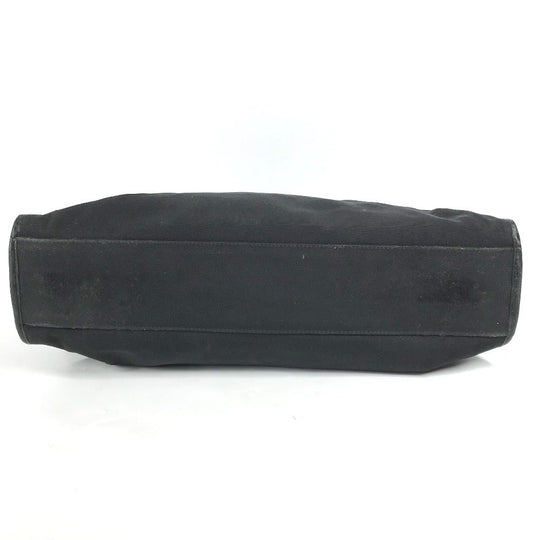GUCCI Business bag 246410 Nylon / leather black logo mens Used Authentic