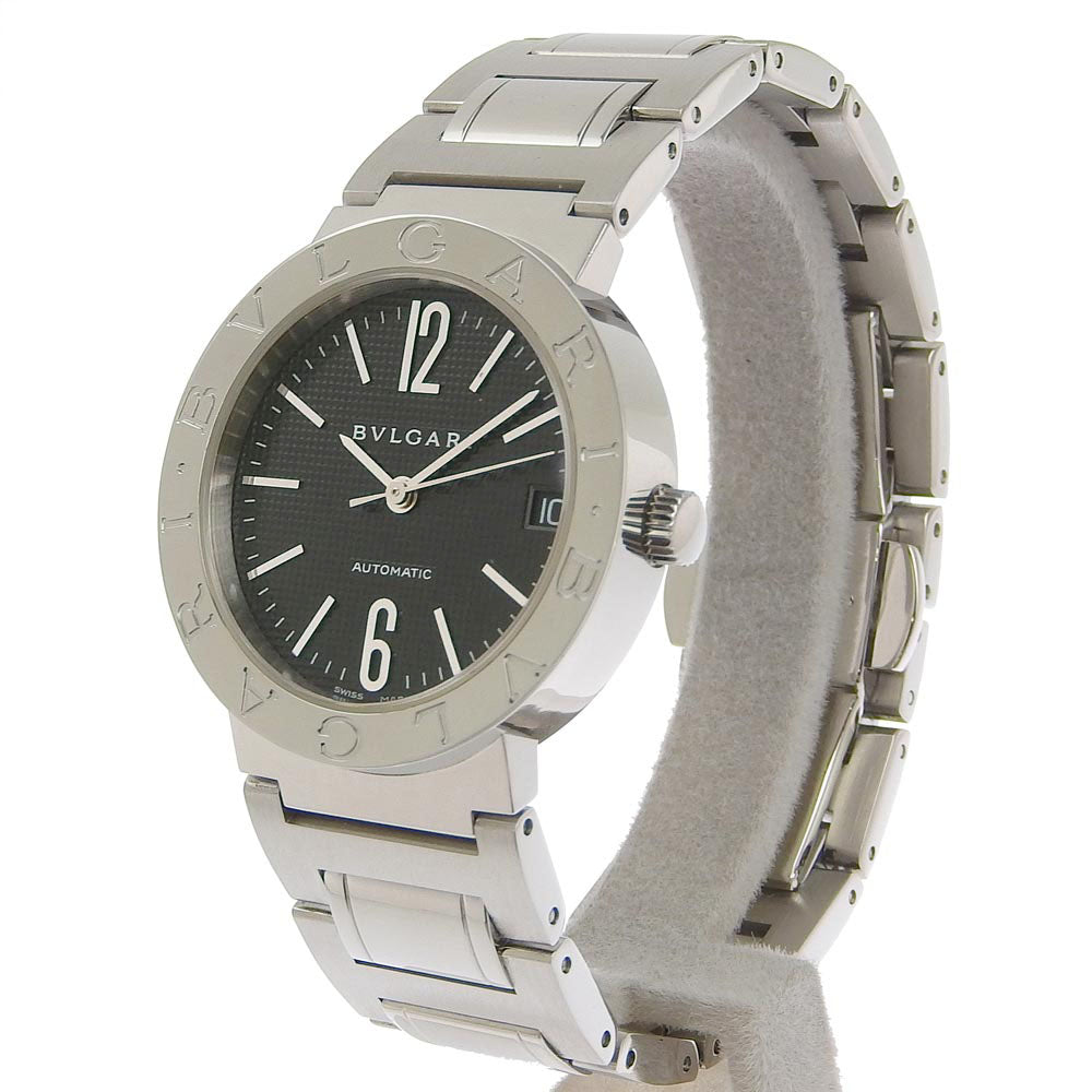 BVLGARI Watches Mechanical Automatic BB33BSS AUTO Stainless Steel black Bulgari Bulgari black dial Women Used Authentic