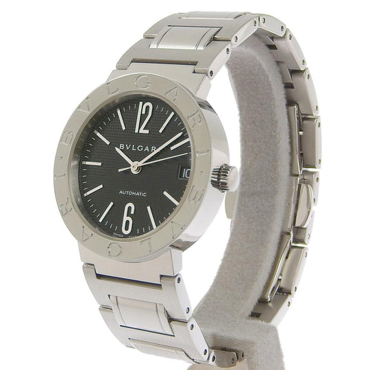 BVLGARI Watches Mechanical Automatic BB33BSS AUTO Stainless Steel black Bulgari Bulgari black dial Women Used Authentic