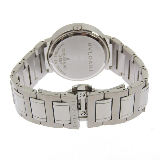 BVLGARI Watches Mechanical Automatic BB33BSS AUTO Stainless Steel black Bulgari Bulgari black dial Women Used Authentic