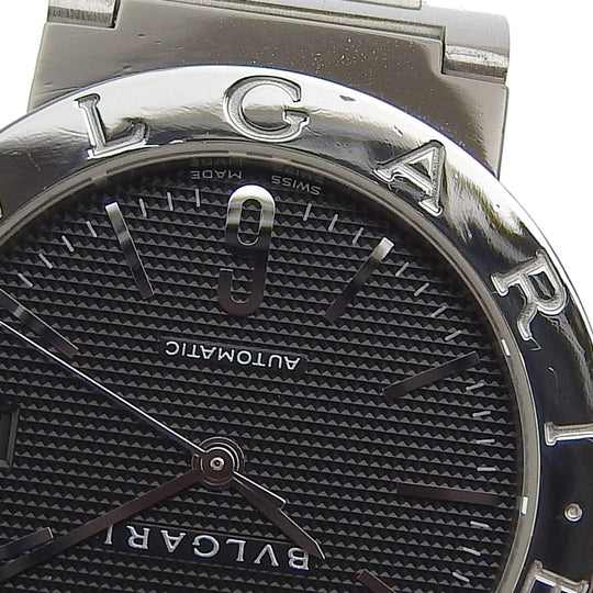 BVLGARI Watches Mechanical Automatic BB33BSS AUTO Stainless Steel black Bulgari Bulgari black dial Women Used Authentic