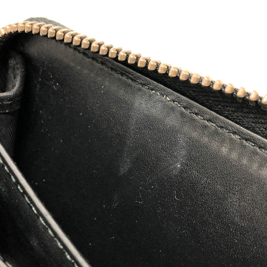GUCCI Coin case 431482 GG canvas, fake pearl beige Zip Around Women Used Authentic