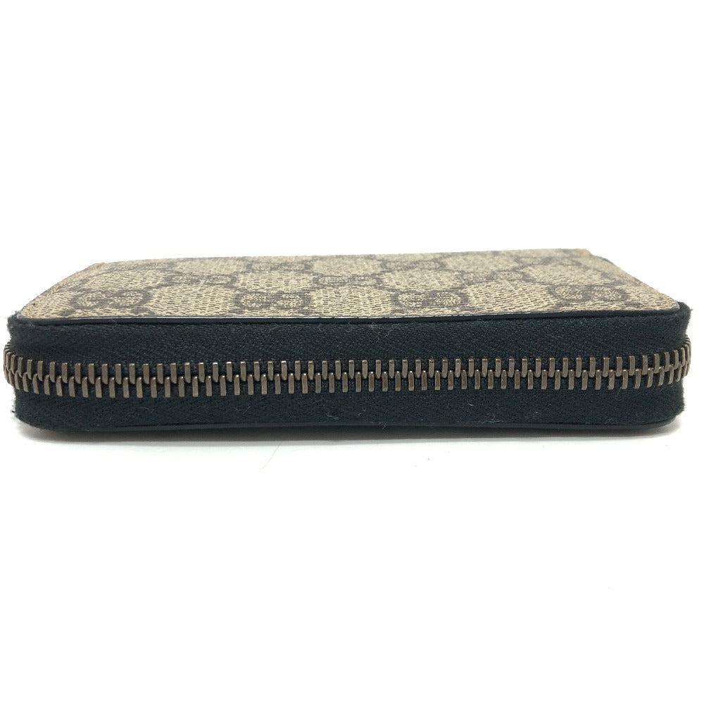 GUCCI Coin case 431482 GG canvas, fake pearl beige Zip Around Women Used Authentic