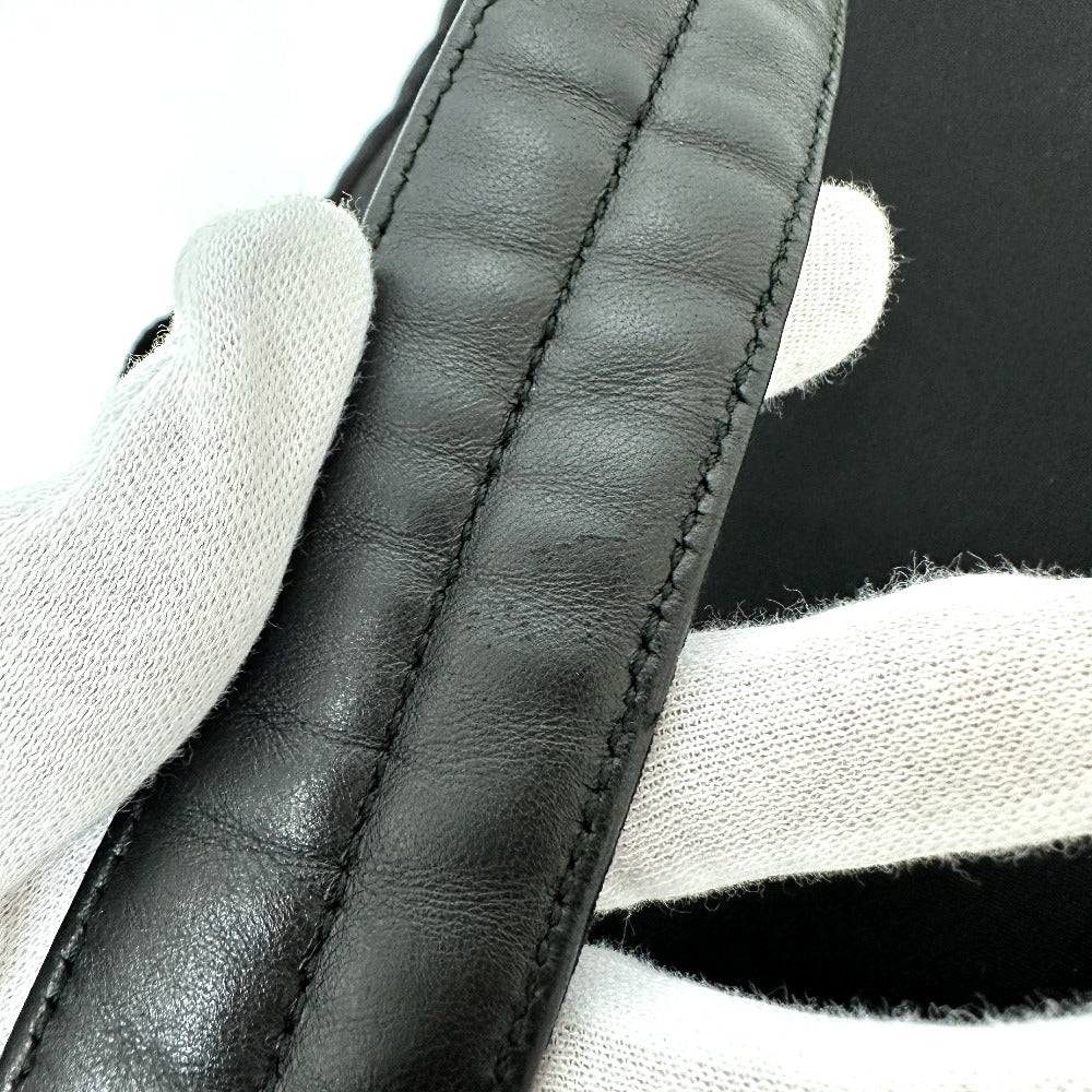 GUCCI Backpack 536724 canvas black Sequined logo interlocking G