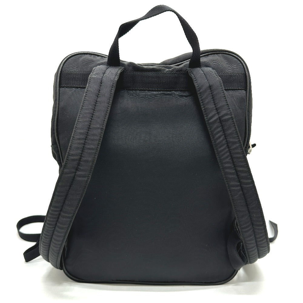 GUCCI Backpack 536724 canvas black Sequined logo interlocking G