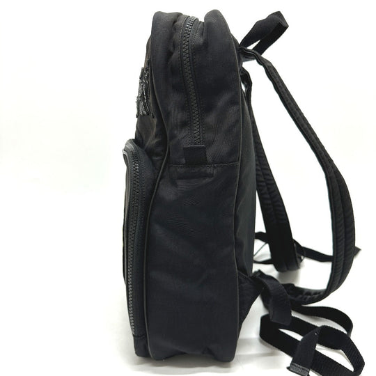 GUCCI Backpack 536724 canvas black Sequined logo interlocking G