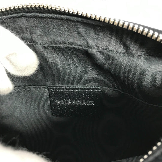 GUCCI Shoulder Bag 680128 Canvas / leather black Balenciaga Balenciaga collaboration Hacker Project GG mens Used Authentic