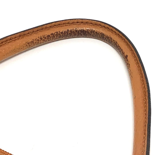 GUCCI Handbag 33955 leather Brown Interlocking G charm