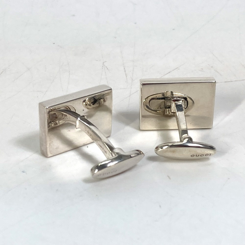 GUCCI cuffs 457224 SV925 Silver ghost mens Used Authentic
