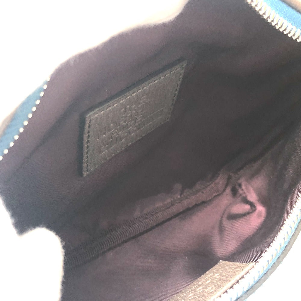 GUCCI Sling bag 650299 Nylon Brown THE NORTH FACE collaboration waist pouch Women Used Authentic