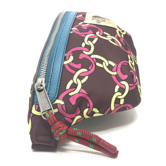 GUCCI Sling bag 650299 Nylon Brown THE NORTH FACE collaboration waist pouch Women Used Authentic