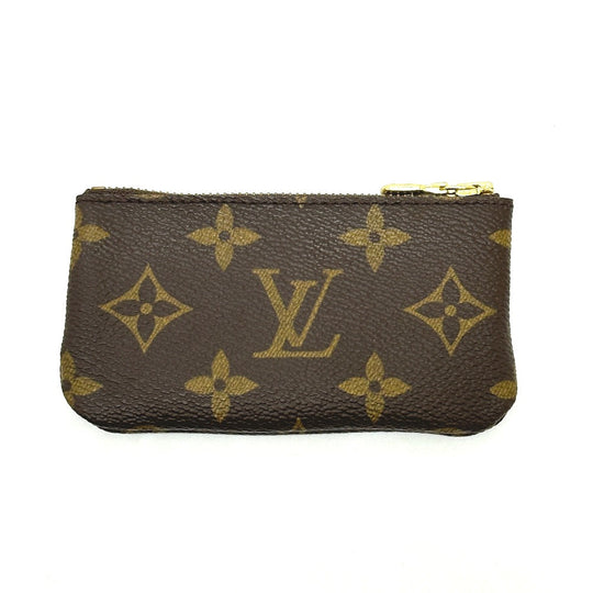 LOUIS VUITTON Coin case M62650 Monogram canvas Brown Pochette Cre CA0936