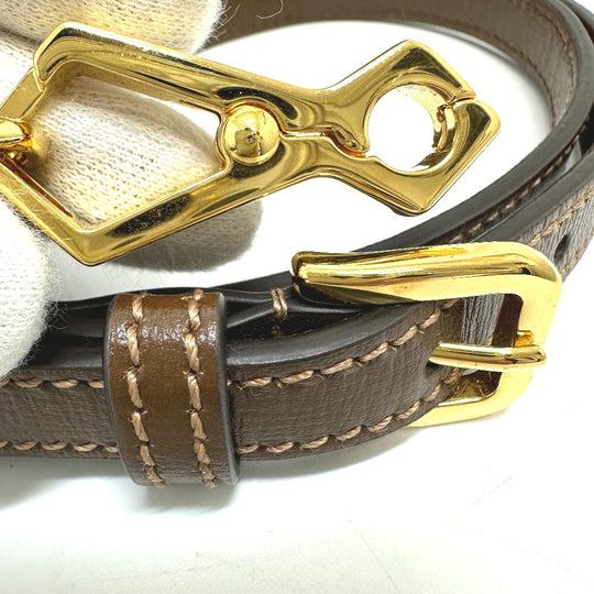 GUCCI Handbag 621220 GG Supreme Canvas Brown Horsebit Women Used Authentic