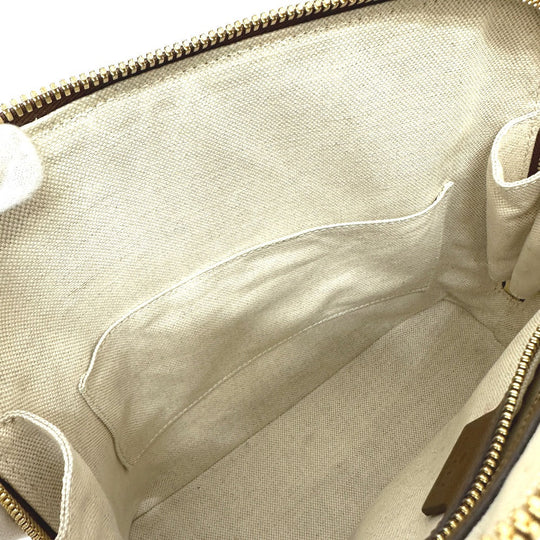 GUCCI Handbag 621220 GG Supreme Canvas Brown Horsebit Women Used Authentic