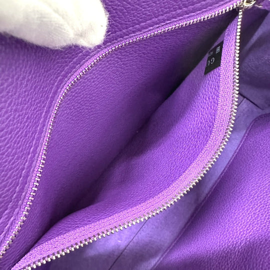 GUCCI Handbag 365460 leather purple New Jackie