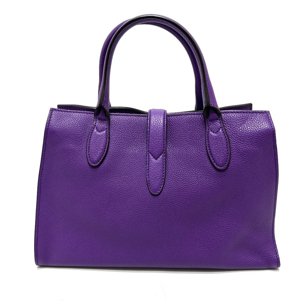 GUCCI Handbag 365460 leather purple New Jackie