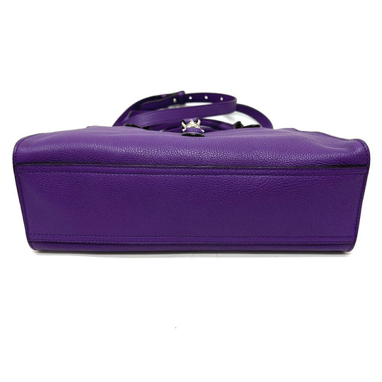 GUCCI Handbag 365460 leather purple New Jackie