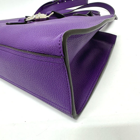 GUCCI Handbag 365460 leather purple New Jackie