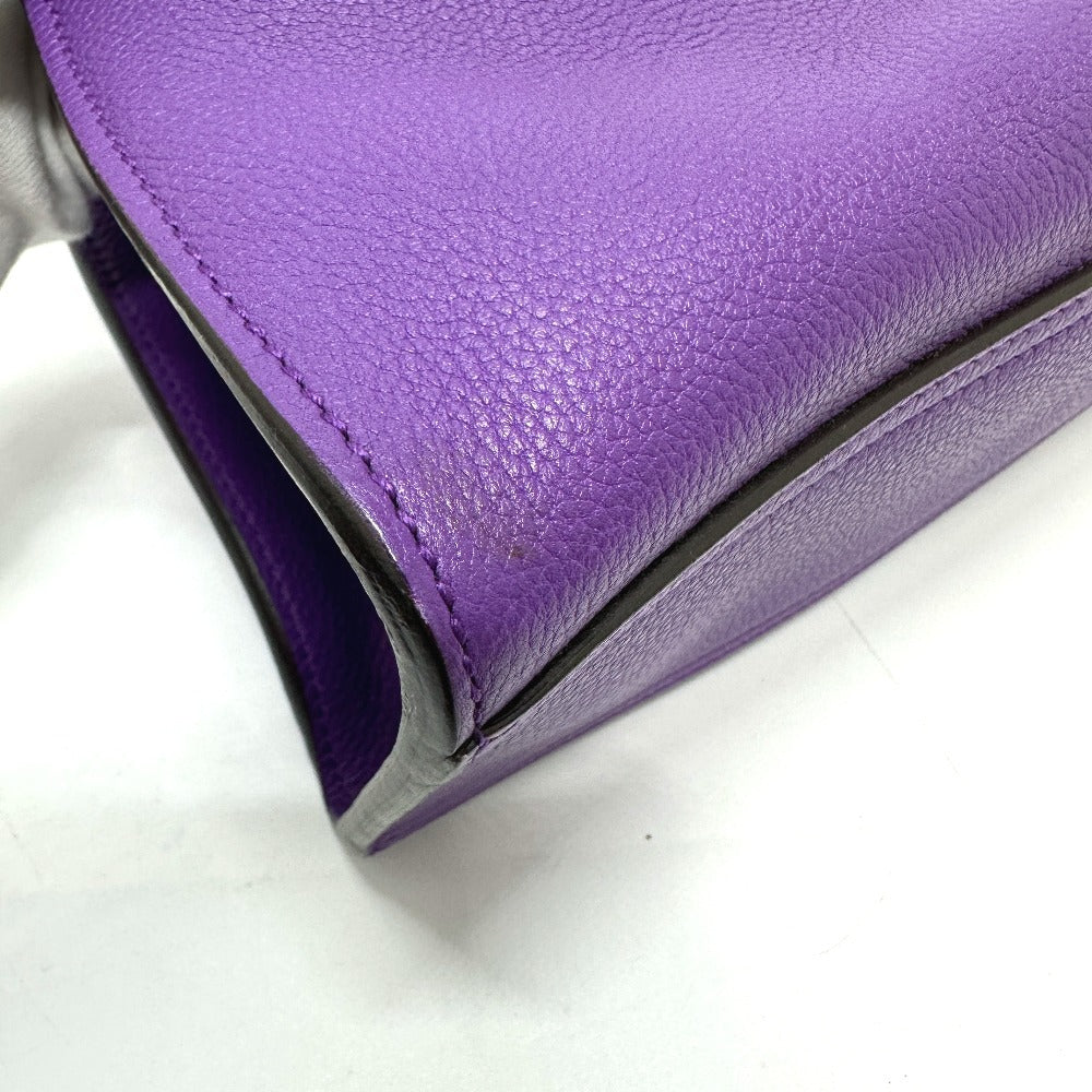 GUCCI Handbag 365460 leather purple New Jackie