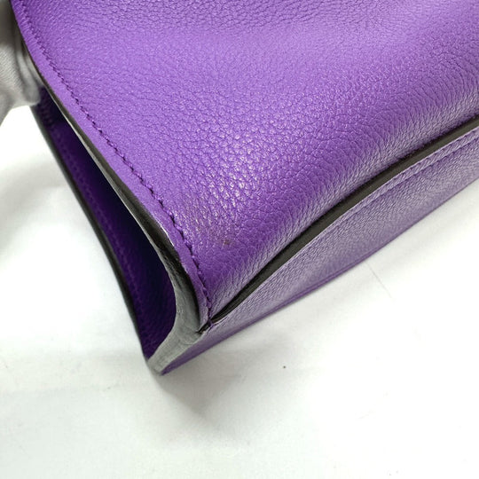 GUCCI Handbag 365460 leather purple New Jackie